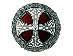 Cross Shield - Red